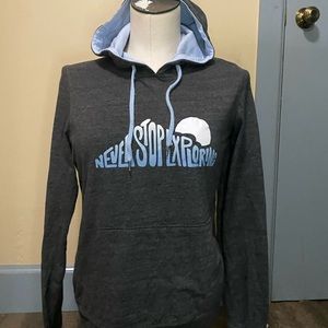 The North Face ‘never stop exploring’ hoodie- women’s M